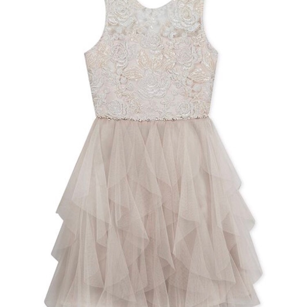 Flower girl dress / girls lace dress / size 10